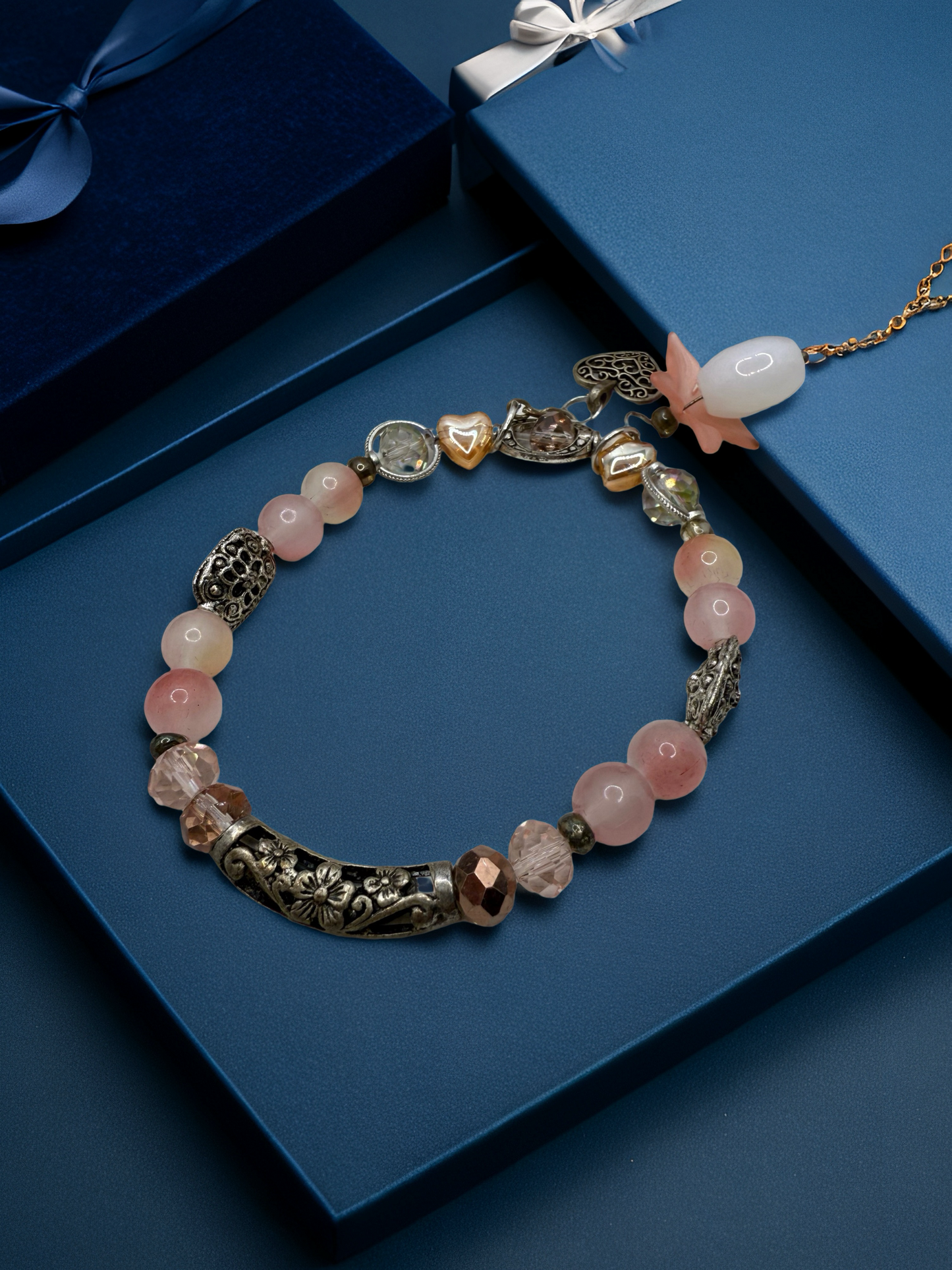 Nude Earthly tone Beaded Bracelet