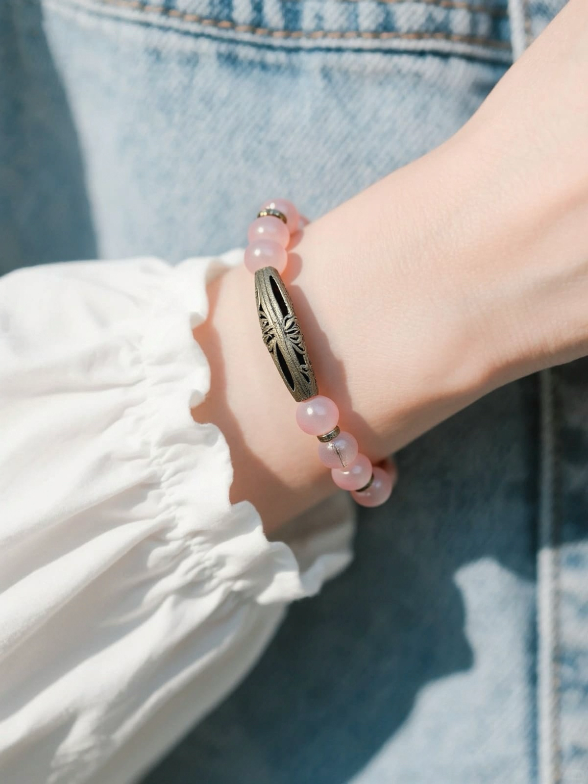 Nude Earthly tone Beaded Bracelet