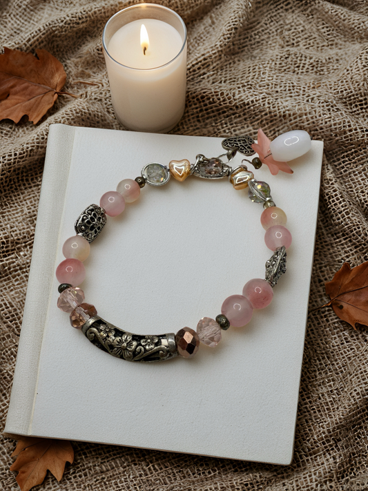 Nude Earthly tone Beaded Bracelet